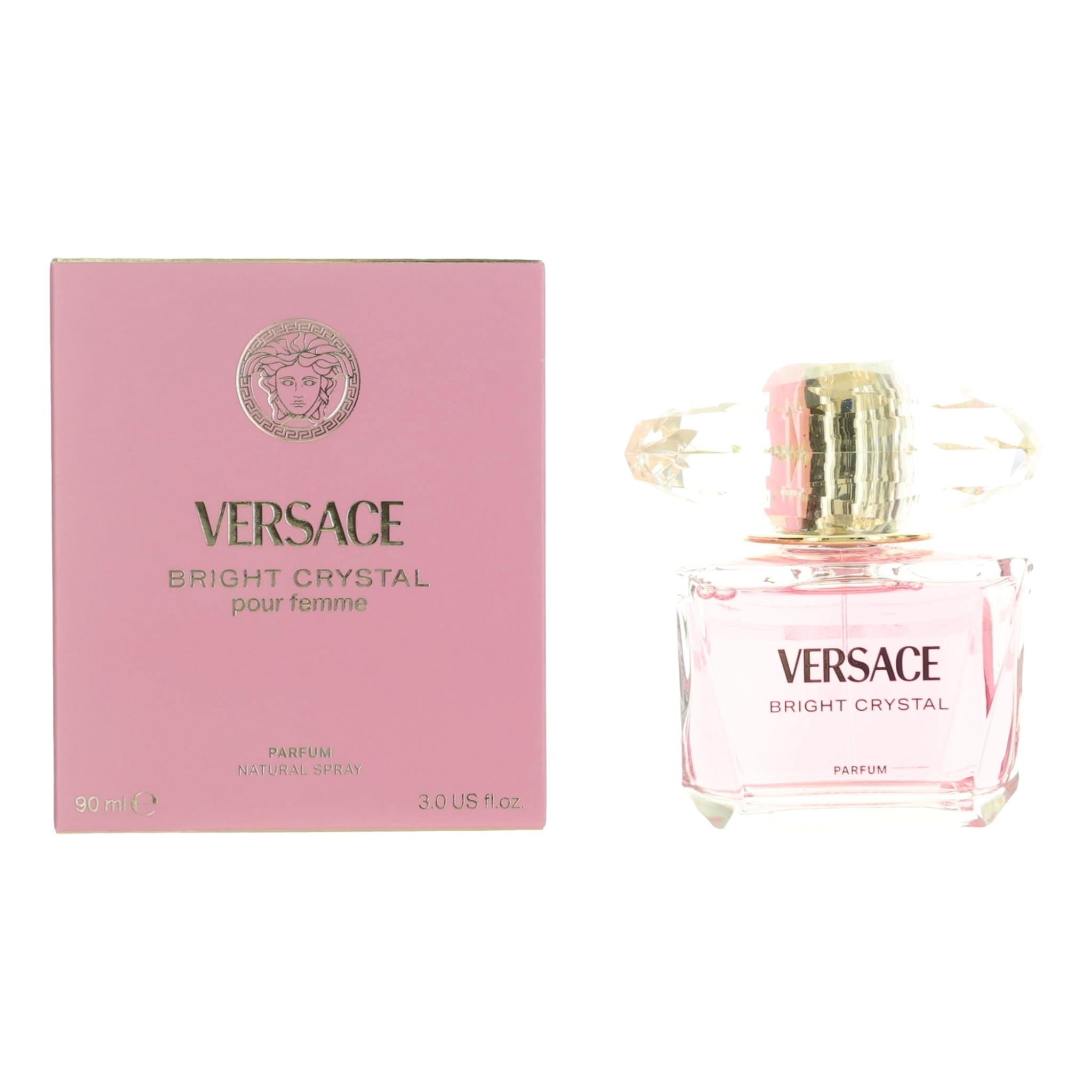 Photo of Versace Bright Crystal by Versace, 3 oz Parfum Spray for Women